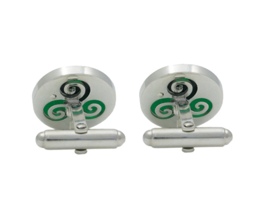 Growing Home Cufflinks - back - by Tracy Gilbert Designs