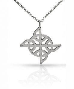Celtic Knot pendant - asymmetrical by Tracy Gilbert Designs