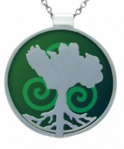 Growing Home Pendant - Green by Tracy Gilbert Designs