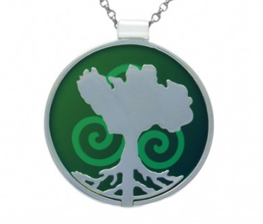 Growing Home Pendant - Green by Tracy Gilbert Designs