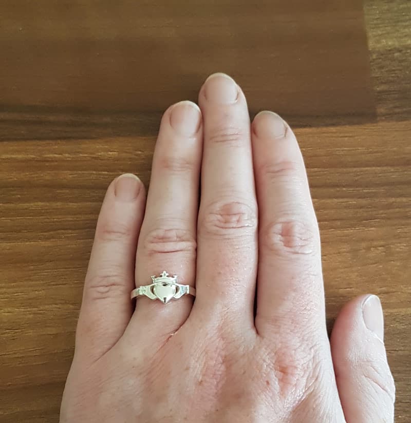 claddagh when your engaged