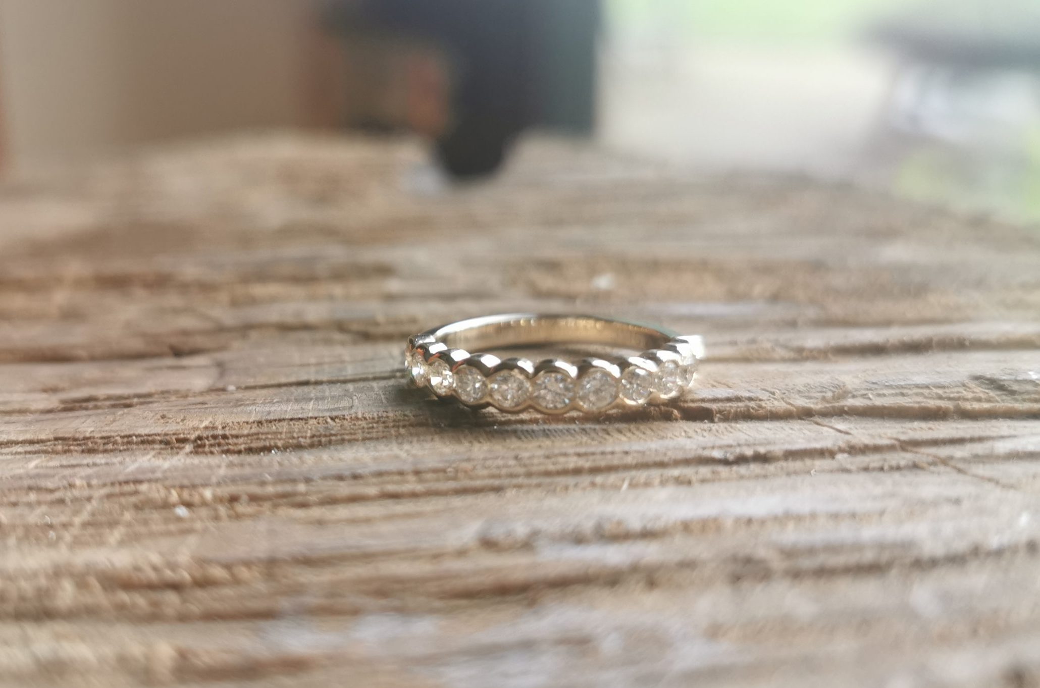 Bespoke Bead Set Diamond Wedding or Eternity Ring in 950 Platinum – Lilia  Nash Jewellery