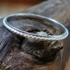 Sterling silver Bangle with twisted wire